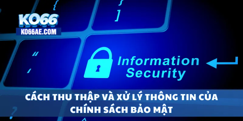 Cách thu thập và xử lý thông tinh của chính sách bảo mật