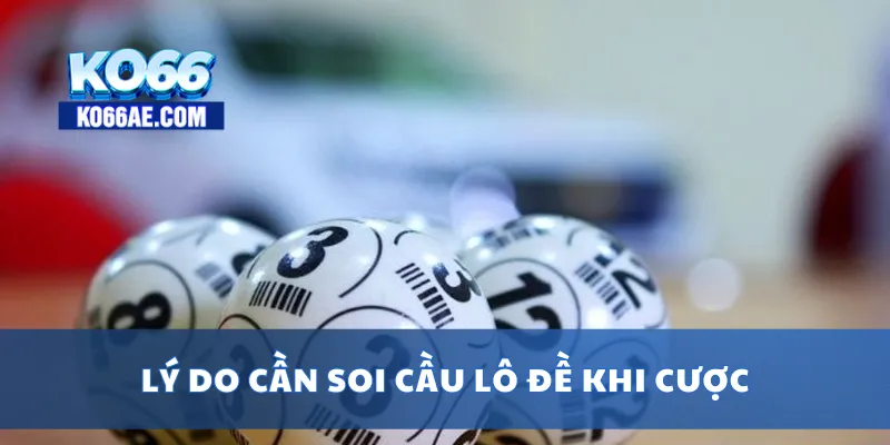 Lý do cần soi cầu lô đề khi cược